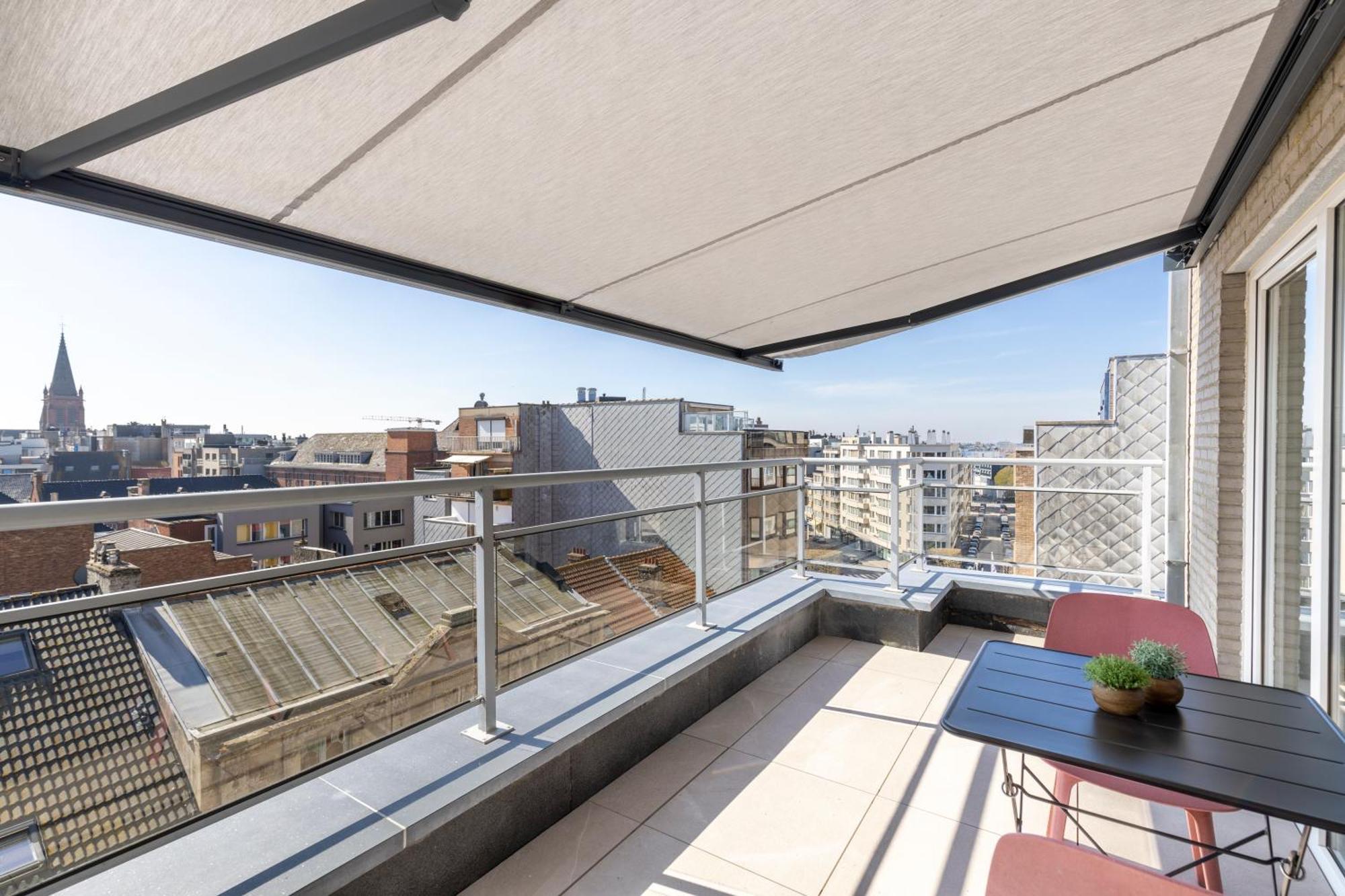 奥斯滕德Penthouse Bij Leopoldpark公寓 外观 照片