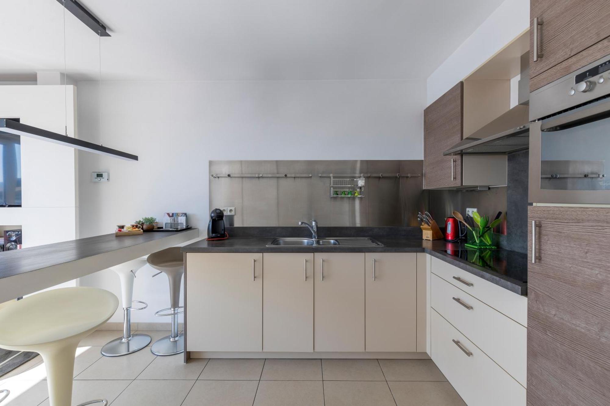 奥斯滕德Penthouse Bij Leopoldpark公寓 外观 照片
