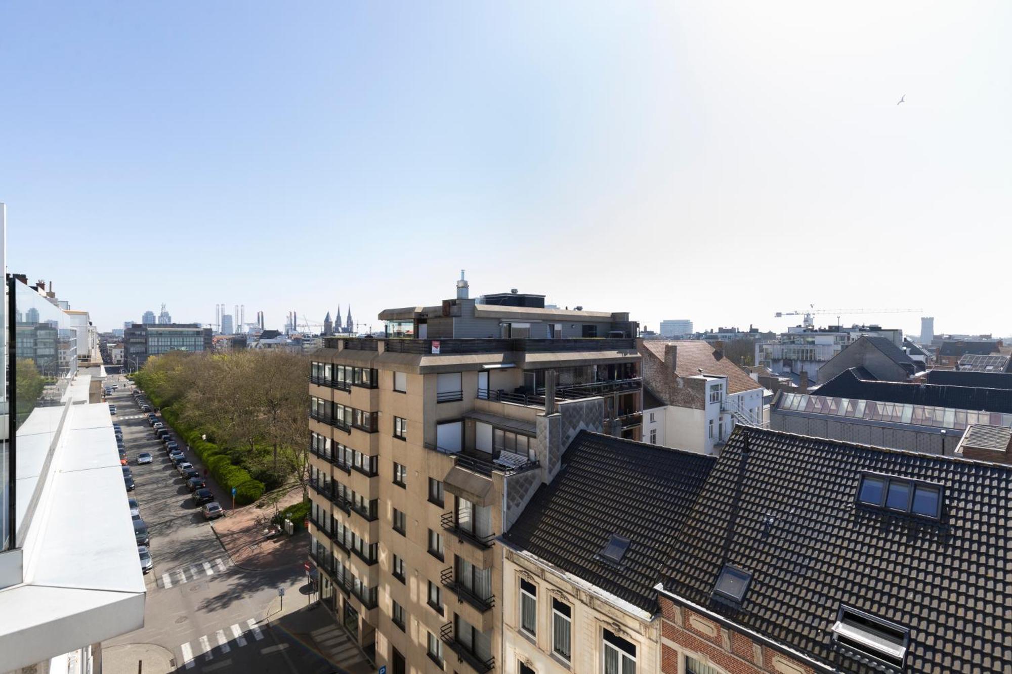 奥斯滕德Penthouse Bij Leopoldpark公寓 外观 照片