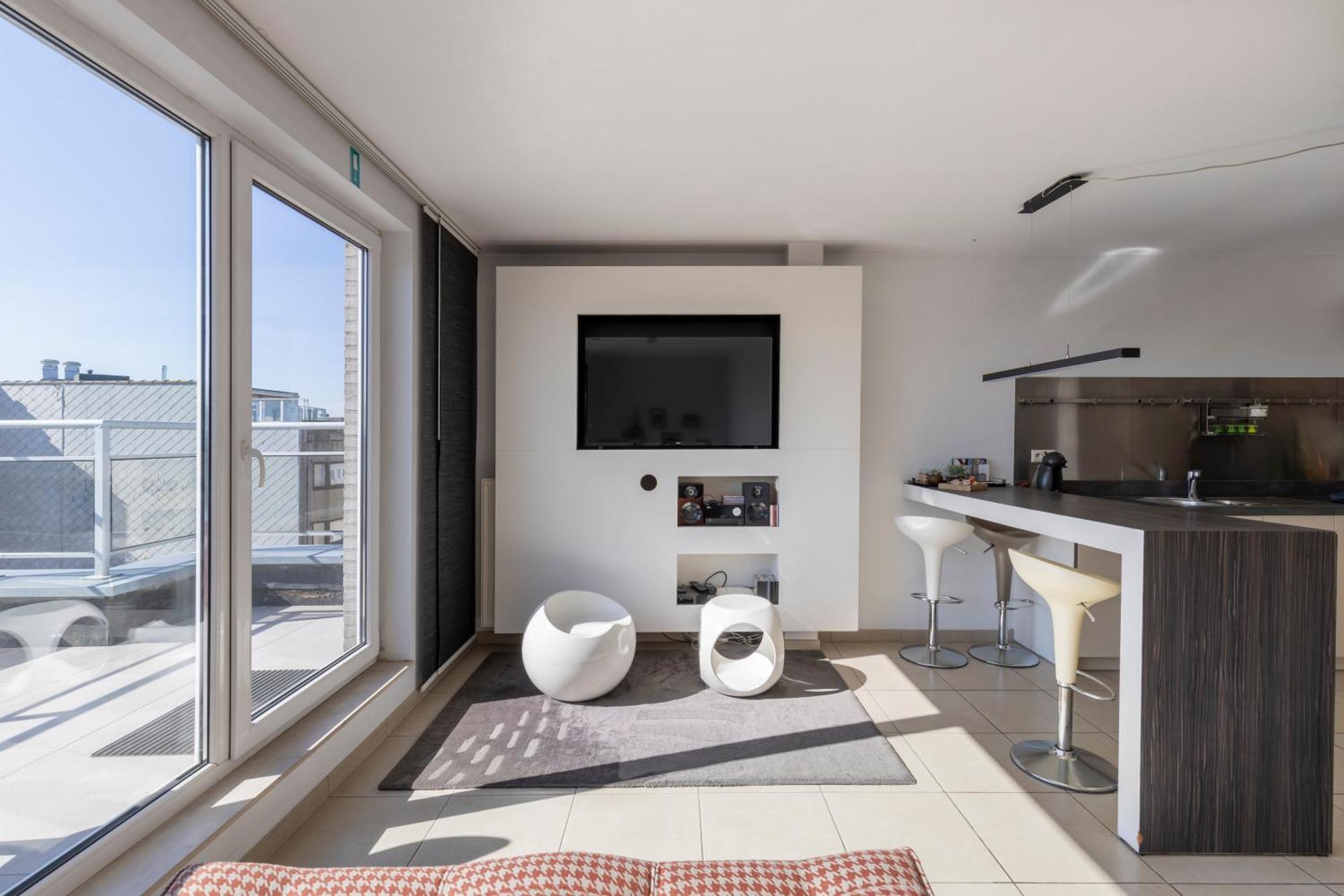奥斯滕德Penthouse Bij Leopoldpark公寓 外观 照片