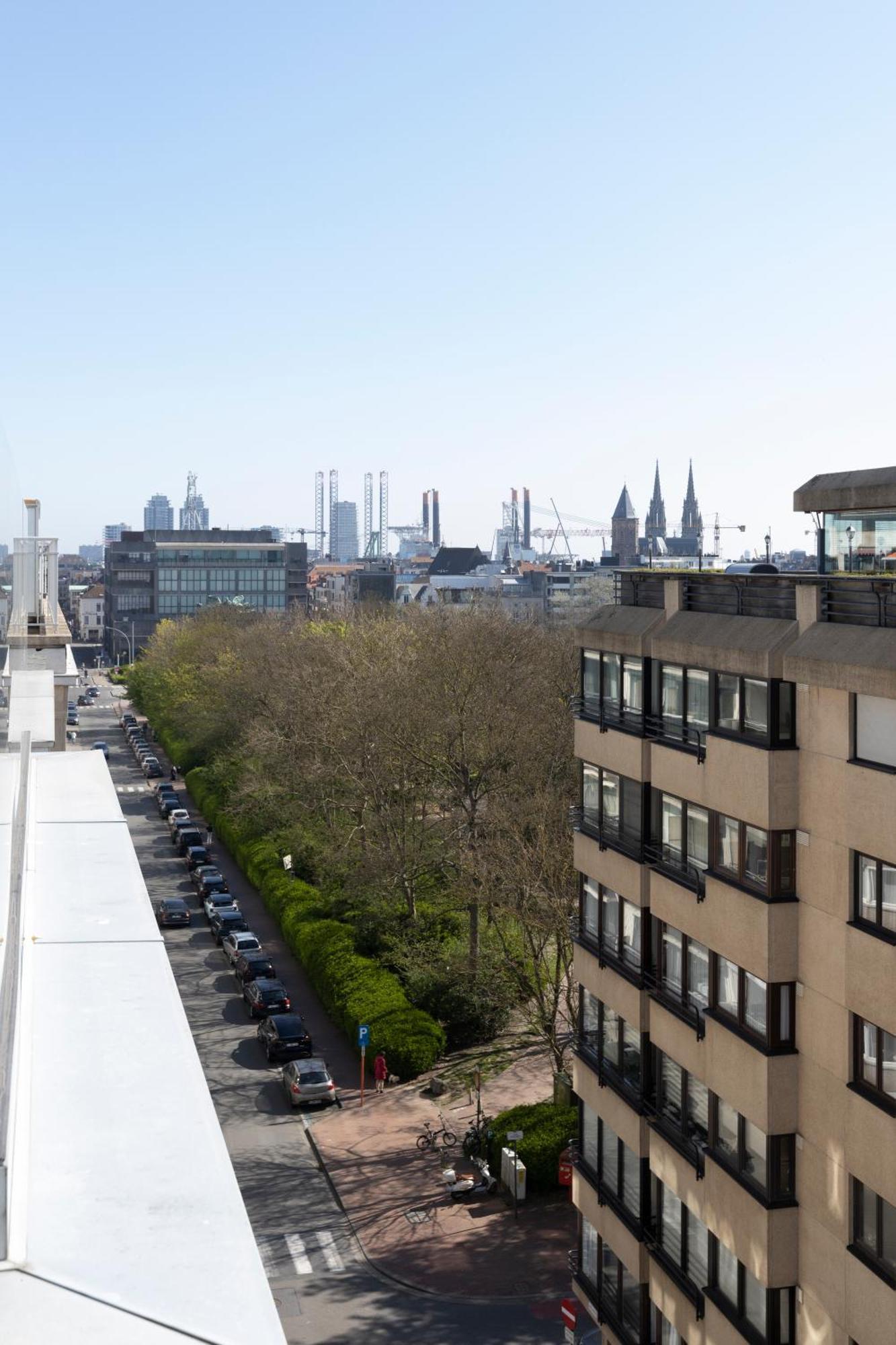 奥斯滕德Penthouse Bij Leopoldpark公寓 外观 照片
